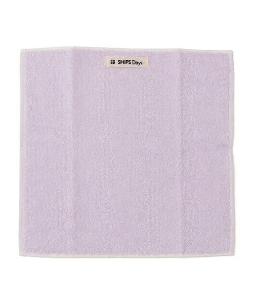 SHIPS / シップス ハンカチ | SHIPS Days:プレーン ハンド タオル（ライラック）