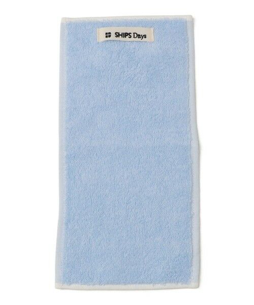 SHIPS / シップス ハンカチ | SHIPS Days:プレーン ハーフ サイズ タオル（ライトブルー）