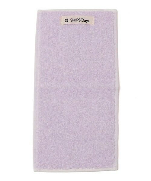 SHIPS / シップス ハンカチ | SHIPS Days:プレーン ハーフ サイズ タオル（ライラック）