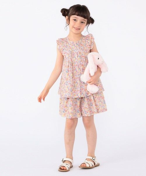 SHIPS / シップス シャツ・ブラウス | SHIPS KIDS:100〜130cm / リバティ フリル ブラウス | 詳細6