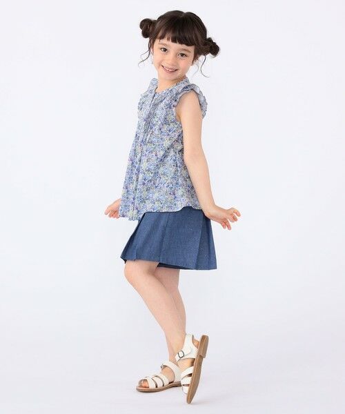 SHIPS / シップス シャツ・ブラウス | SHIPS KIDS:100〜130cm / リバティ フリル ブラウス | 詳細16