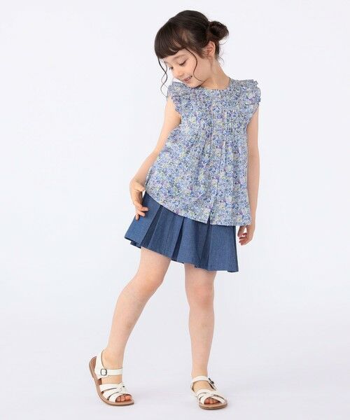 SHIPS / シップス シャツ・ブラウス | SHIPS KIDS:100〜130cm / リバティ フリル ブラウス | 詳細17