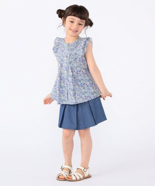 SHIPS / シップス シャツ・ブラウス | SHIPS KIDS:100〜130cm / リバティ フリル ブラウス | 詳細19