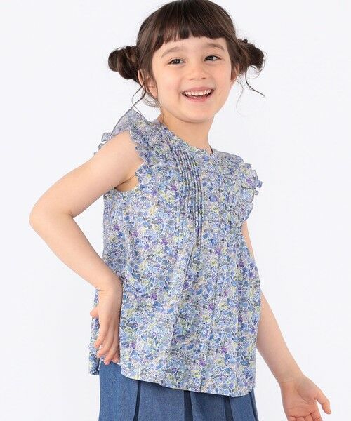 SHIPS / シップス シャツ・ブラウス | SHIPS KIDS:100〜130cm / リバティ フリル ブラウス | 詳細14
