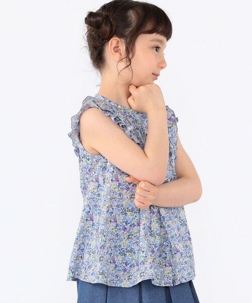 SHIPS / シップス シャツ・ブラウス | SHIPS KIDS:100〜130cm / リバティ フリル ブラウス | 詳細15