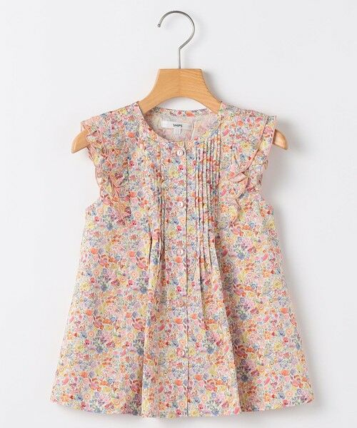 SHIPS / シップス シャツ・ブラウス | SHIPS KIDS:140cm / リバティ フリル ブラウス（レッド系）