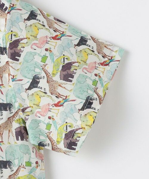 SHIPS / シップス シャツ・ブラウス | SHIPS KIDS:80〜90cm / リバティ プリント 半袖 シャツ | 詳細4