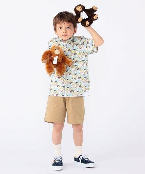 SHIPS / シップス シャツ・ブラウス | SHIPS KIDS:100〜130cm / リバティ プリント 半袖 シャツ | 詳細6