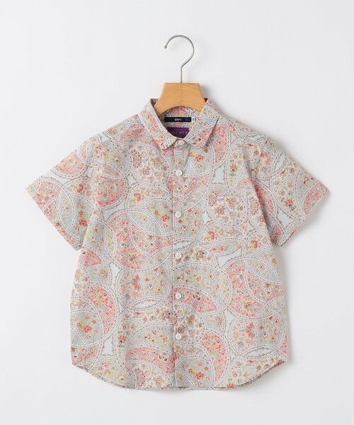 SHIPS / シップス シャツ・ブラウス | SHIPS KIDS:100〜130cm / リバティ プリント 半袖 シャツ | 詳細20