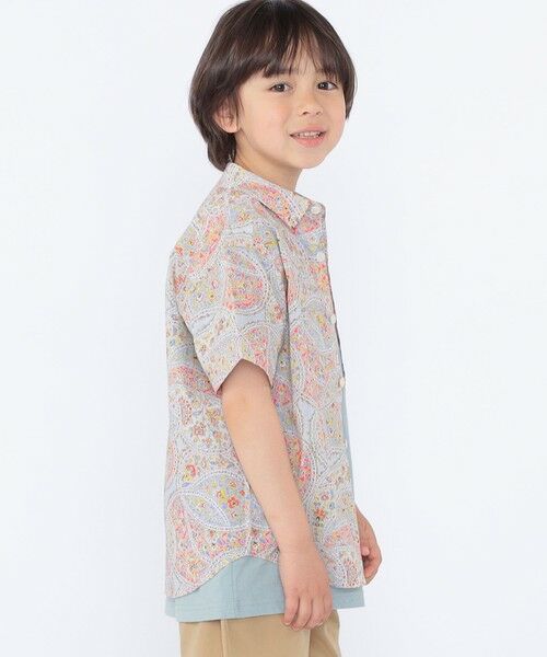 SHIPS / シップス シャツ・ブラウス | SHIPS KIDS:100〜130cm / リバティ プリント 半袖 シャツ | 詳細29