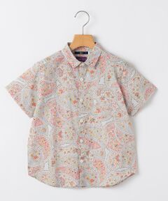 SHIPS / シップス シャツ・ブラウス | SHIPS KIDS:140〜150cm / リバティ プリント 半袖 シャツ