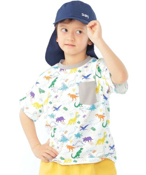 SHIPS / シップス Tシャツ | SHIPS KIDS:100〜130cm /ダイナソー Tシャツ | 詳細1