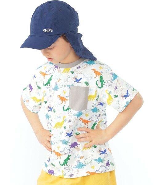 SHIPS / シップス Tシャツ | SHIPS KIDS:100〜130cm /ダイナソー Tシャツ | 詳細2