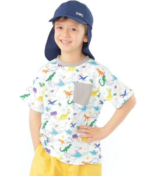 SHIPS / シップス Tシャツ | SHIPS KIDS:100〜130cm /ダイナソー Tシャツ | 詳細3
