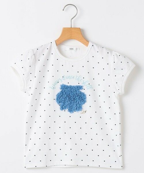 SHIPS / シップス Tシャツ | SHIPS KIDS:140〜150cm / サマー モチーフ 半袖 Tシャツ（アイボリー）