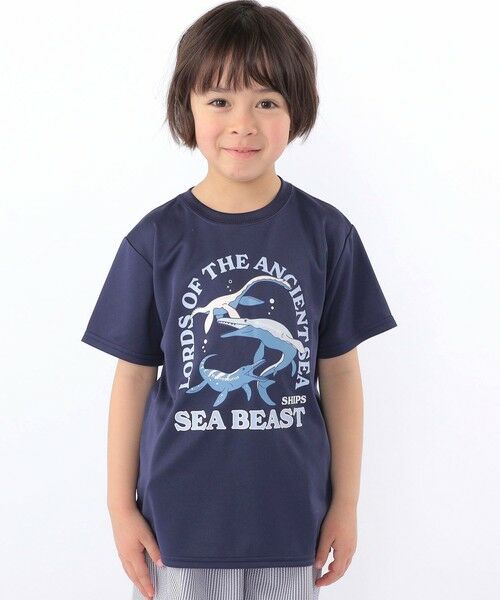 SHIPS / シップス Tシャツ | SHIPS KIDS:100〜130m /〈接触冷感/吸水速乾〉シービースト 半袖 Tシャツ | 詳細20