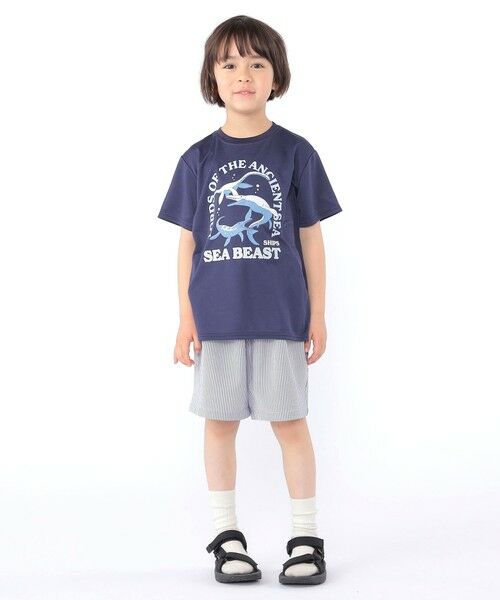 SHIPS / シップス Tシャツ | SHIPS KIDS:100〜130m /〈接触冷感/吸水速乾〉シービースト 半袖 Tシャツ | 詳細21