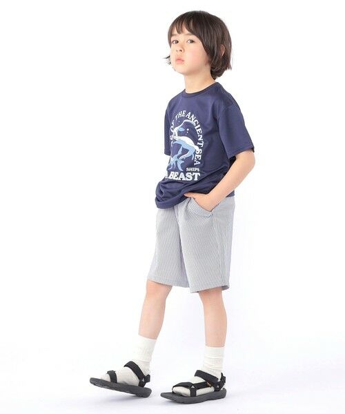SHIPS / シップス Tシャツ | SHIPS KIDS:100〜130m /〈接触冷感/吸水速乾〉シービースト 半袖 Tシャツ | 詳細24