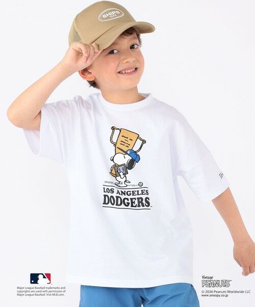 SHIPS / シップス Tシャツ | SHIPS KIDS:100〜125cm / PEANUTS×MLB プリント Tシャツ | 詳細2