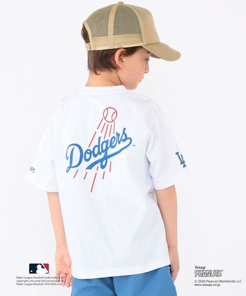 SHIPS / シップス Tシャツ | SHIPS KIDS:100〜125cm / PEANUTS×MLB プリント Tシャツ | 詳細3