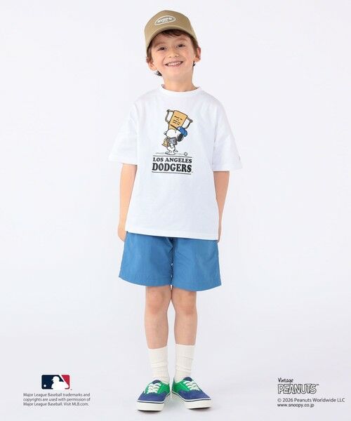 SHIPS / シップス Tシャツ | SHIPS KIDS:100〜125cm / PEANUTS×MLB プリント Tシャツ | 詳細4
