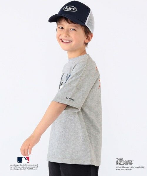 SHIPS / シップス Tシャツ | SHIPS KIDS:100〜125cm / PEANUTS×MLB プリント Tシャツ | 詳細21
