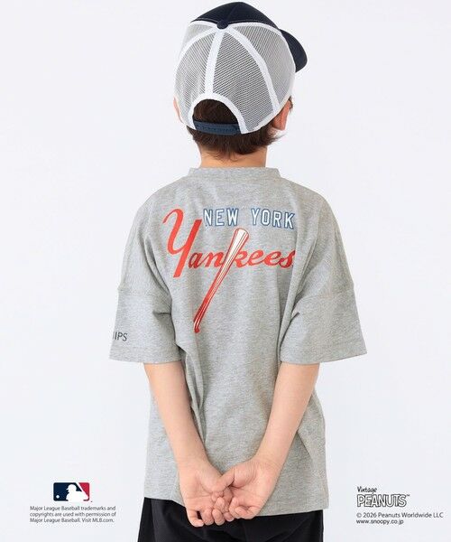 SHIPS / シップス Tシャツ | SHIPS KIDS:100〜125cm / PEANUTS×MLB プリント Tシャツ | 詳細22