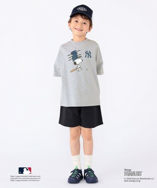 SHIPS / シップス Tシャツ | SHIPS KIDS:100〜125cm / PEANUTS×MLB プリント Tシャツ | 詳細25