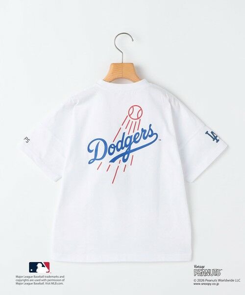 SHIPS / シップス Tシャツ | SHIPS KIDS:130〜170cm / PEANUTS×MLB プリント Tシャツ | 詳細1