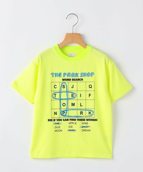 SHIPS / シップス Tシャツ | THE PARK SHOP:115〜145cm /WORD SEARCH Tシャツ（イエロー）