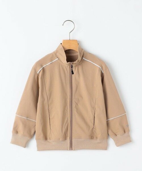 SHIPS / シップス その他トップス | SHIPS KIDS:110〜130cm / ライン スタンド スポーツ ブルゾン（ベージュ）