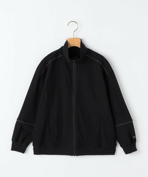 SHIPS / シップス その他トップス | SHIPS KIDS:140〜160cm / ライン スタンド スポーツ ブルゾン（ブラック）