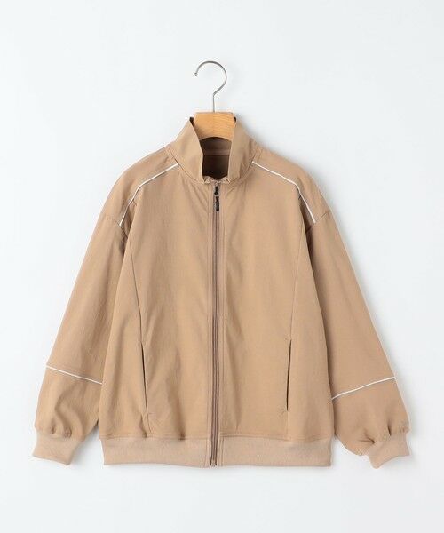 SHIPS / シップス その他トップス | SHIPS KIDS:140〜160cm / ライン スタンド スポーツ ブルゾン（ベージュ）