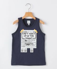 SHIPS / シップス タンクトップ | THE PARK SHOP:115〜145cm /TAPE POSTER タンクトップ