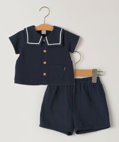 SHIPS / シップス ロンパース | SHIPS KIDS:70〜80cm / セーラー セットアップ