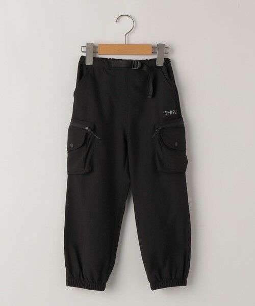 SHIPS / シップス カーゴパンツ | SHIPS KIDS:100〜130cm / サーパスドライ ユーティリティ カーゴ パンツ（ブラック）