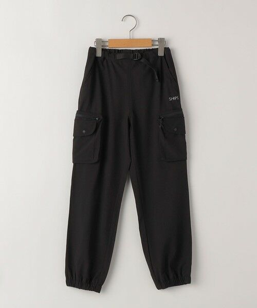 SHIPS / シップス カーゴパンツ | SHIPS KIDS:140〜160cm / サーパスドライ ユーティリティ カーゴ パンツ（ブラック）