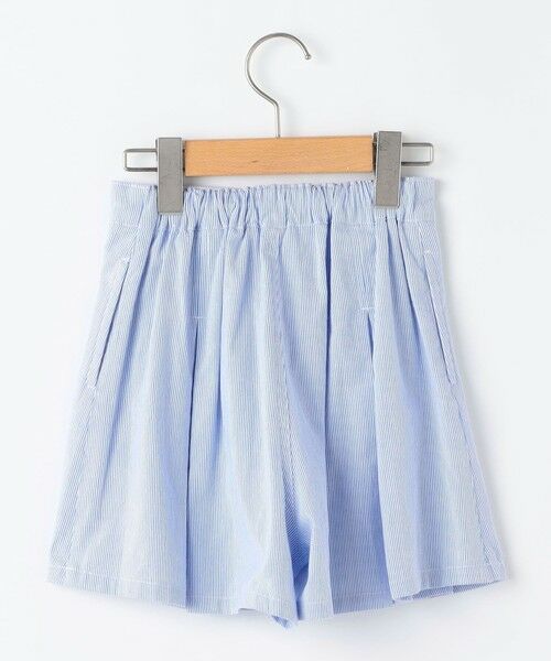 SHIPS / シップス ショート・ハーフ・半端丈パンツ | SHIPS KIDS:100〜130cm /コードレーン プリーツ キュロット | 詳細12