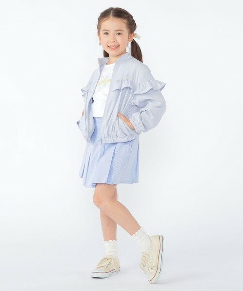 SHIPS / シップス ショート・ハーフ・半端丈パンツ | SHIPS KIDS:100〜130cm /コードレーン プリーツ キュロット | 詳細6