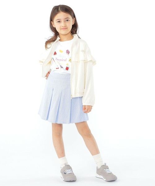 SHIPS / シップス ショート・ハーフ・半端丈パンツ | SHIPS KIDS:100〜130cm /コードレーン プリーツ キュロット | 詳細7