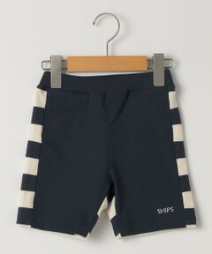 SHIPS / シップス ショート・ハーフ・半端丈パンツ | SHIPS KIDS:80〜90cm / バック ボーダー ショートパンツ
