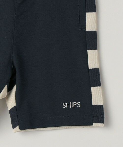 SHIPS / シップス ショート・ハーフ・半端丈パンツ | SHIPS KIDS:80〜90cm / バック ボーダー ショートパンツ | 詳細7