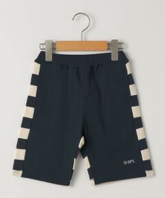 SHIPS / シップス ショート・ハーフ・半端丈パンツ | SHIPS KIDS:100〜130cm / バック ボーダー ショートパンツ