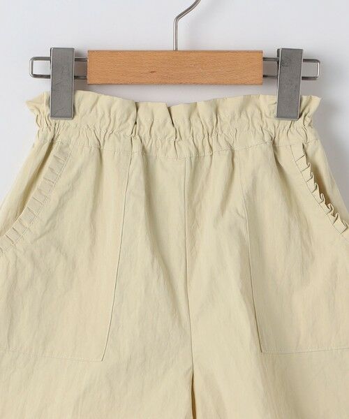 SHIPS / シップス ショート・ハーフ・半端丈パンツ | SHIPS KIDS:100〜130cm /フリル デイリー ショーツ | 詳細4