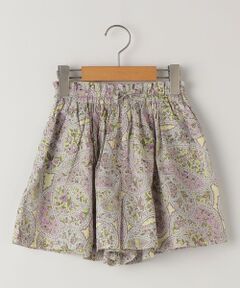 SHIPS / シップス ショート・ハーフ・半端丈パンツ | SHIPS KIDS:100〜130cm / リバティ キュロット