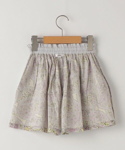SHIPS / シップス ショート・ハーフ・半端丈パンツ | SHIPS KIDS:100〜130cm / リバティ キュロット | 詳細8