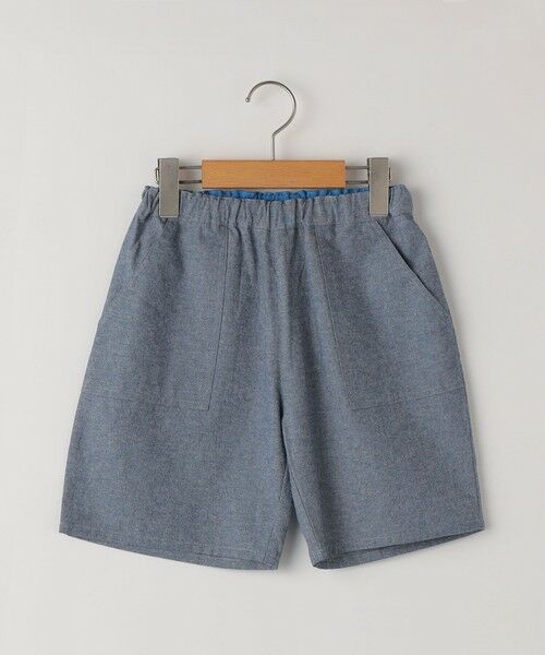 SHIPS / シップス ショート・ハーフ・半端丈パンツ | SHIPS KIDS:80〜90cm / デイリー ショーツ（ブルー系）