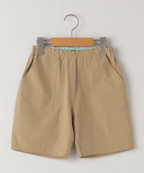 SHIPS / シップス ショート・ハーフ・半端丈パンツ | SHIPS KIDS:100〜130cm / デイリー ショーツ（ベージュ）