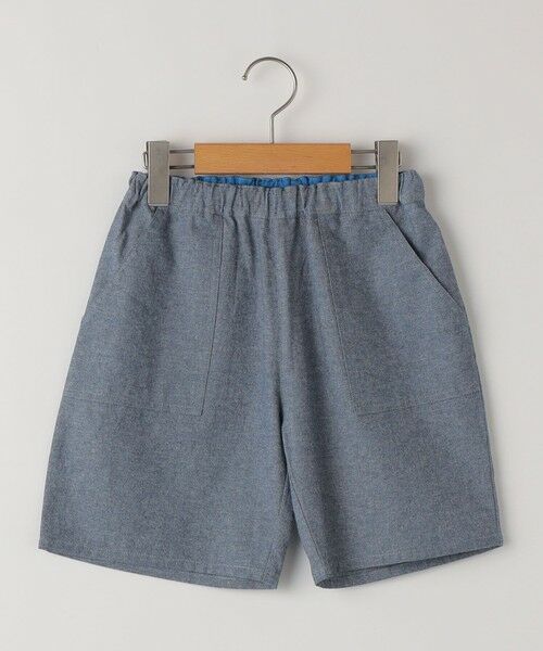 SHIPS / シップス ショート・ハーフ・半端丈パンツ | SHIPS KIDS:100〜130cm / デイリー ショーツ（ブルー系）