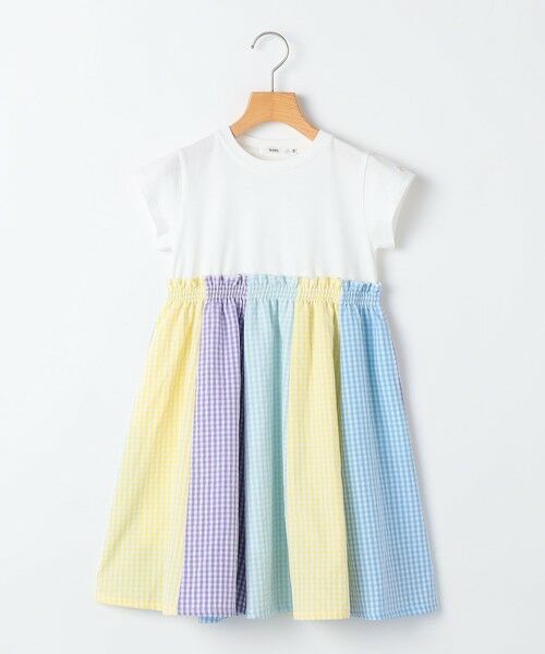 SHIPS / シップス ロング・マキシ丈ワンピース | SHIPS KIDS:100〜130cm / パネル 切替 ワンピース | 詳細8